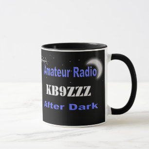 Kundenspezifischer Amateurradio nach Dunkelheit Tasse
