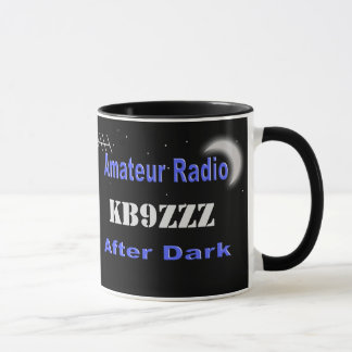 Kundenspezifischer Amateurradio nach Dunkelheit Tasse
