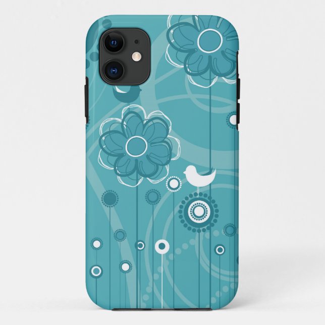 Kundenspezifischer BlumeniPhone 5 Fall Case-Mate iPhone Hülle (Rückseite)