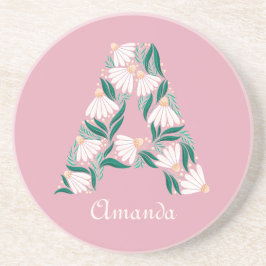 kundenspezifischer Brief an einen Costar Getränkeuntersetzer