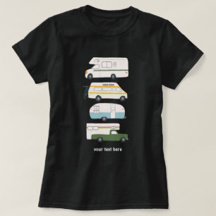 KUNDENSPEZIFISCHER Campervan vanlife RV-Anhänger T-Shirt