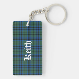 Kundenspezifischer Clan-Keithtartan-karierte Schlüsselanhänger
