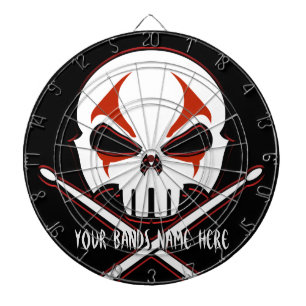 Kundenspezifischer Dartboard-cooler Felsen u. Dartscheibe