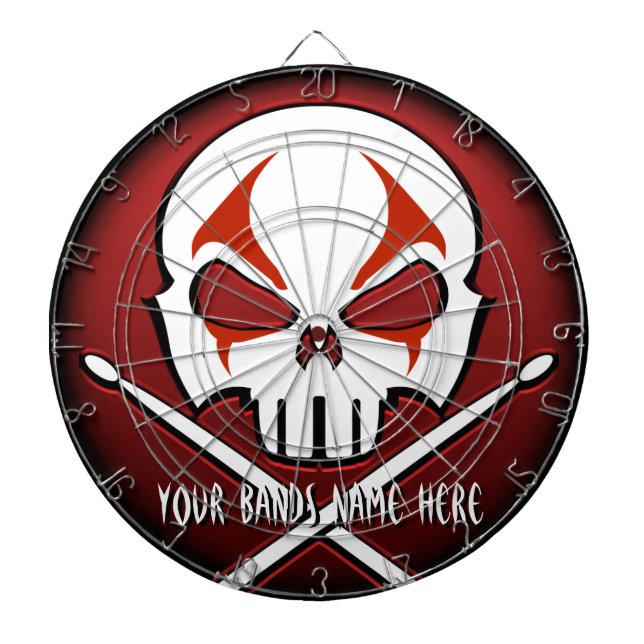 Kundenspezifischer Dartboard-cooler Felsen u. Dartscheibe (vorne)