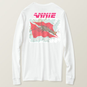 Kundenspezifischer Design-Spinat-Lobster T-Shirt