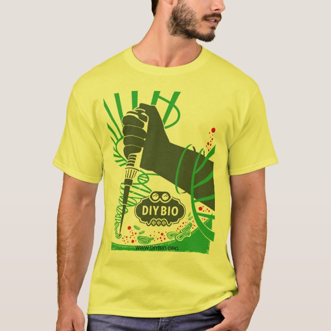 KUNDENSPEZIFISCHER DIYBIO T - SHIRT (Vorderseite)
