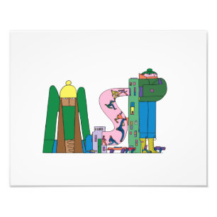 Kundenspezifischer Druck   MINNEAPOLIS, Mangan