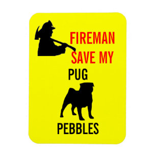 Kundenspezifischer Feuerwehrmann retten meine Magnet