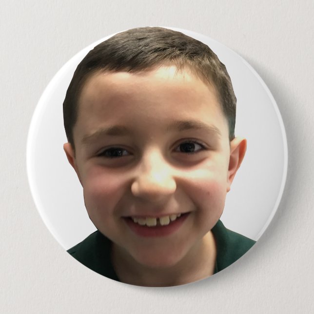 Kundenspezifischer Foto-Knopf Button (Vorderseite)