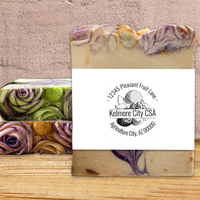 Kundenspezifischer gemischter Fruchtbauteil-Rundad Gummistempel (Von Creator hochgeladen)