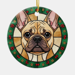 kundenspezifischer gestanzter Glaseffekt DOG's Nam Keramik Ornament
