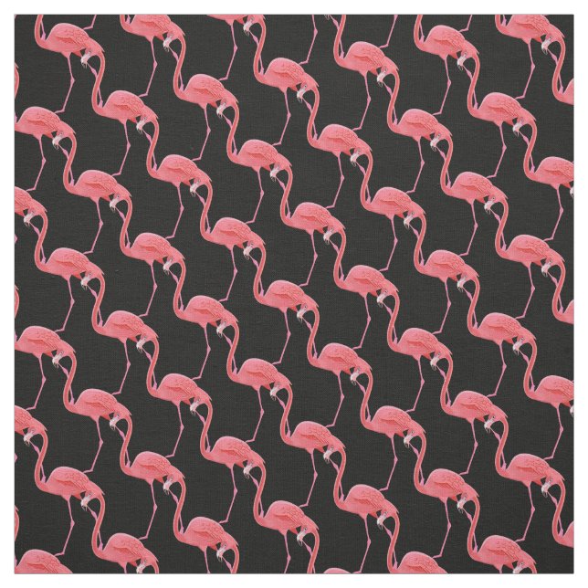 Kundenspezifischer Gewebe-Rosa Flamingo Stoff (Muster)