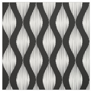 Kundenspezifischer gewellter Druck des Ikat Stoff