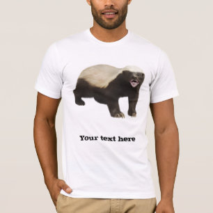 Kundenspezifischer Honig-Dachs-T - Shirt