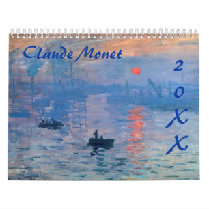 Kundenspezifischer Jahr-Kalender Claude Monets Kalender