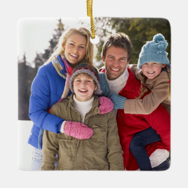 Kundenspezifischer Keramikornament (Vorderseite)