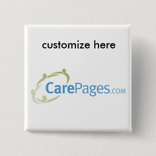 kundenspezifischer Logo-Magnet CarePages.com Button