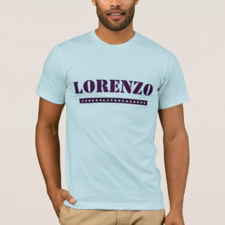 Kundenspezifischer Lorenzo T-Shirt