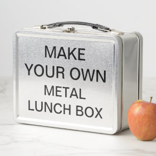 Kundenspezifischer personalisierter klassischer metall brotdose