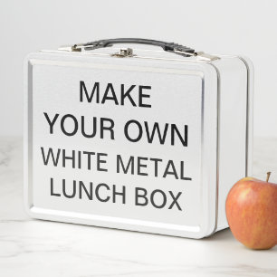 Kundenspezifischer personalisierter klassischer metall lunch box