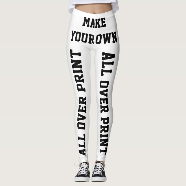 Kundenspezifischer personalisierter Leggings-oder Leggings (Vorderseite)