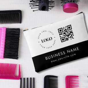 Kundenspezifischer QR-Code für Business-Logos und  Zubehörtasche