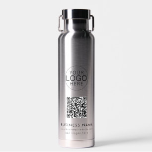 Kundenspezifischer QR-Code für moderne Unternehmen Trinkflasche