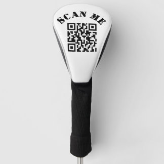 Kundenspezifischer QR-Code Golf Headcover