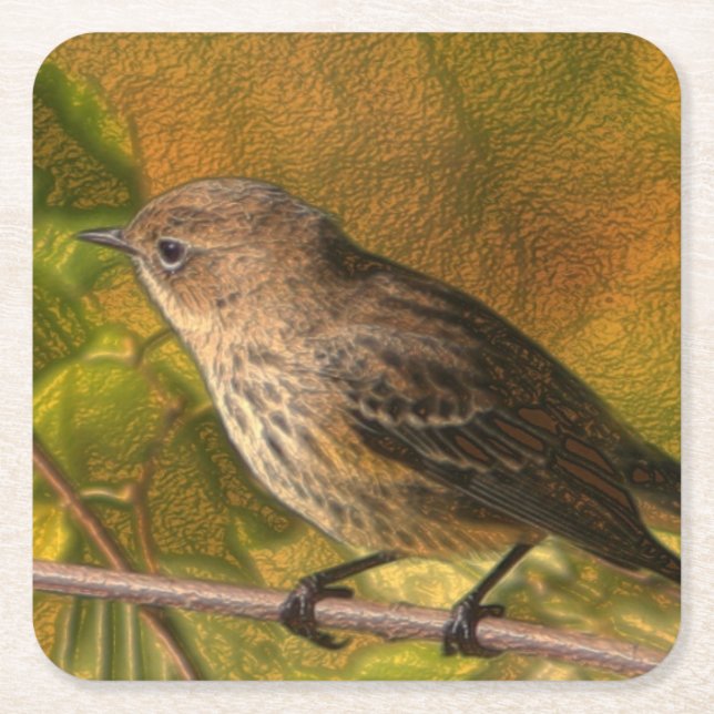 kundenspezifischer quadratischer Untersetzer (Vorderseite)