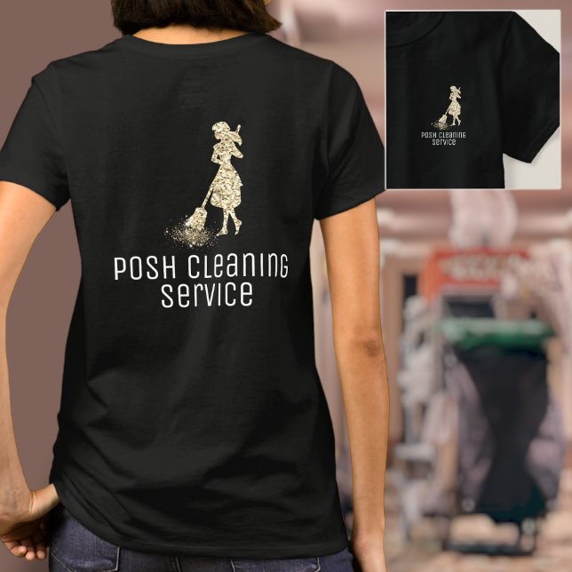 Kundenspezifischer Reinigungsservice Housekeeping  T-Shirt (Von Creator hochgeladen)
