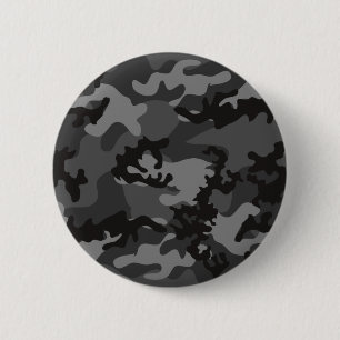 Kundenspezifischer schwarzer Camouflage-Knopf Button
