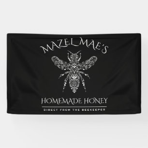 Kundenspezifischer selbst gemachter Honig Banner