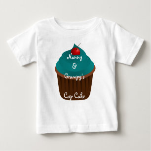 Kundenspezifischer Shirt-Kindermädchen-u. Grampys Baby T-shirt
