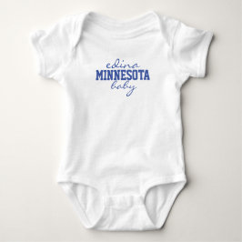 Kundenspezifischer Staat Minnesotas u. Baby Strampler