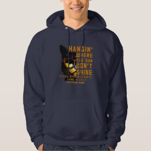 Kundenspezifischer Standort Gesamtsolarausschnitt Hoodie