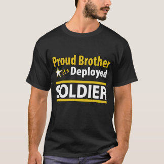 Kundenspezifischer stolzer Bruder eines T-Shirt