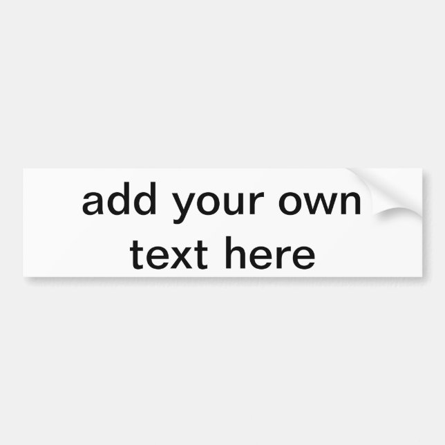 kundenspezifischer Text-Autoaufkleber Autoaufkleber (Vorne)