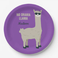 Kundenspezifischer Text des coolen Lamas u.