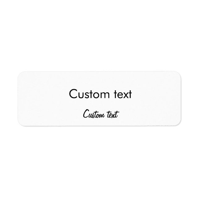 Kundenspezifischer Text-kleiner (Vorne)
