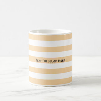 Kundenspezifischer Text-Name Champagne rosa u. Tasse