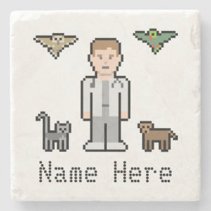 Kundenspezifischer Text-Tierarzt Steinuntersetzer