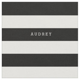 Kundenspezifischer Text u. Streifen Stoff