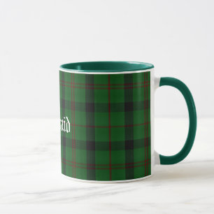 Kundenspezifischer traditioneller Kincaid Tartan Tasse