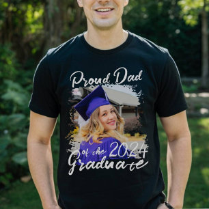 Kundenspezifischer Vater des Absolventen 2024 T-Shirt