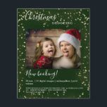 Kundenspezifischer Weihnachtslichter Foto Flyer<br><div class="desc">Kundenspezifisches Weihnachtslicht Foto Flyer,  grün. Editieren Sie einfach Ihr Produkt,  indem Sie Ihr Foto hochladen und Ihren Text eingeben. Sie können den Schriftart,  die Farbe und die Position individuell durch "weitere Personalisierung" auswählen.</div>