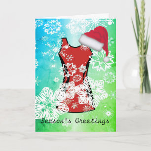 Kundenspezifischer WeihnachtsNetball und Feiertagskarte