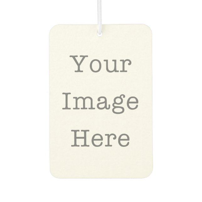 Kundenspezifischer zweiseitiger Foto-Luftkühler Autolufterfrischer (Vorderseite)