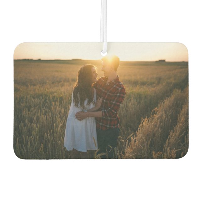 Kundenspezifischer zweiseitiger Foto-Luftkühler Autolufterfrischer (Vorderseite)