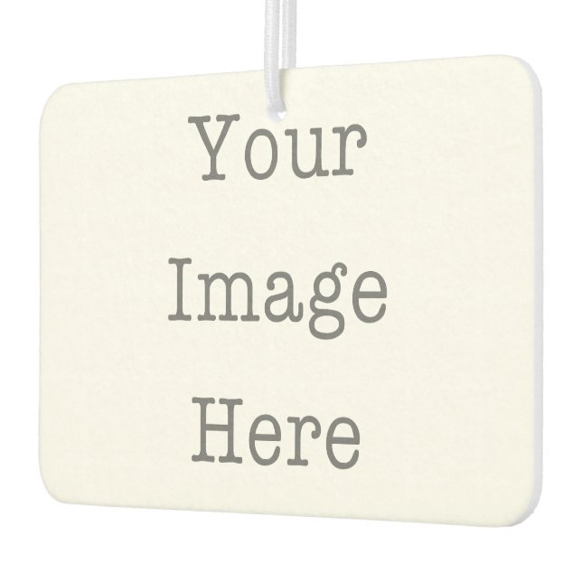 Kundenspezifischer zweiseitiger Foto-Luftkühler Autolufterfrischer (Links)