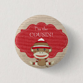 Kundenspezifisches Baby-Duschen-Party bin ich der Button